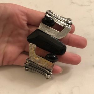 Anne Marie Chagnon Silver Gold Bracelet